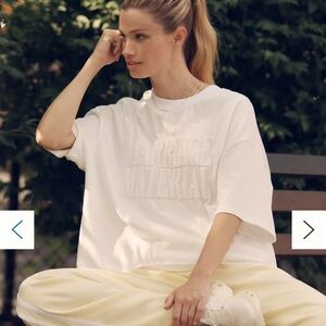 NWT Anthropologie Bridesmerch Marriage Material Oversized Tee